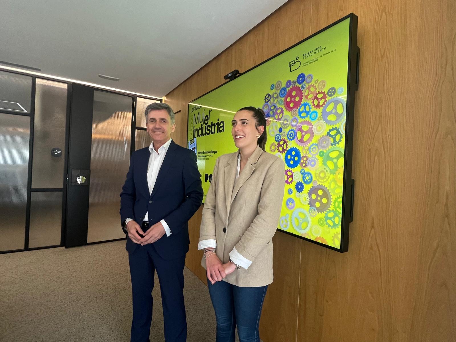 Javier Cuasante y Andrea Ballesteros